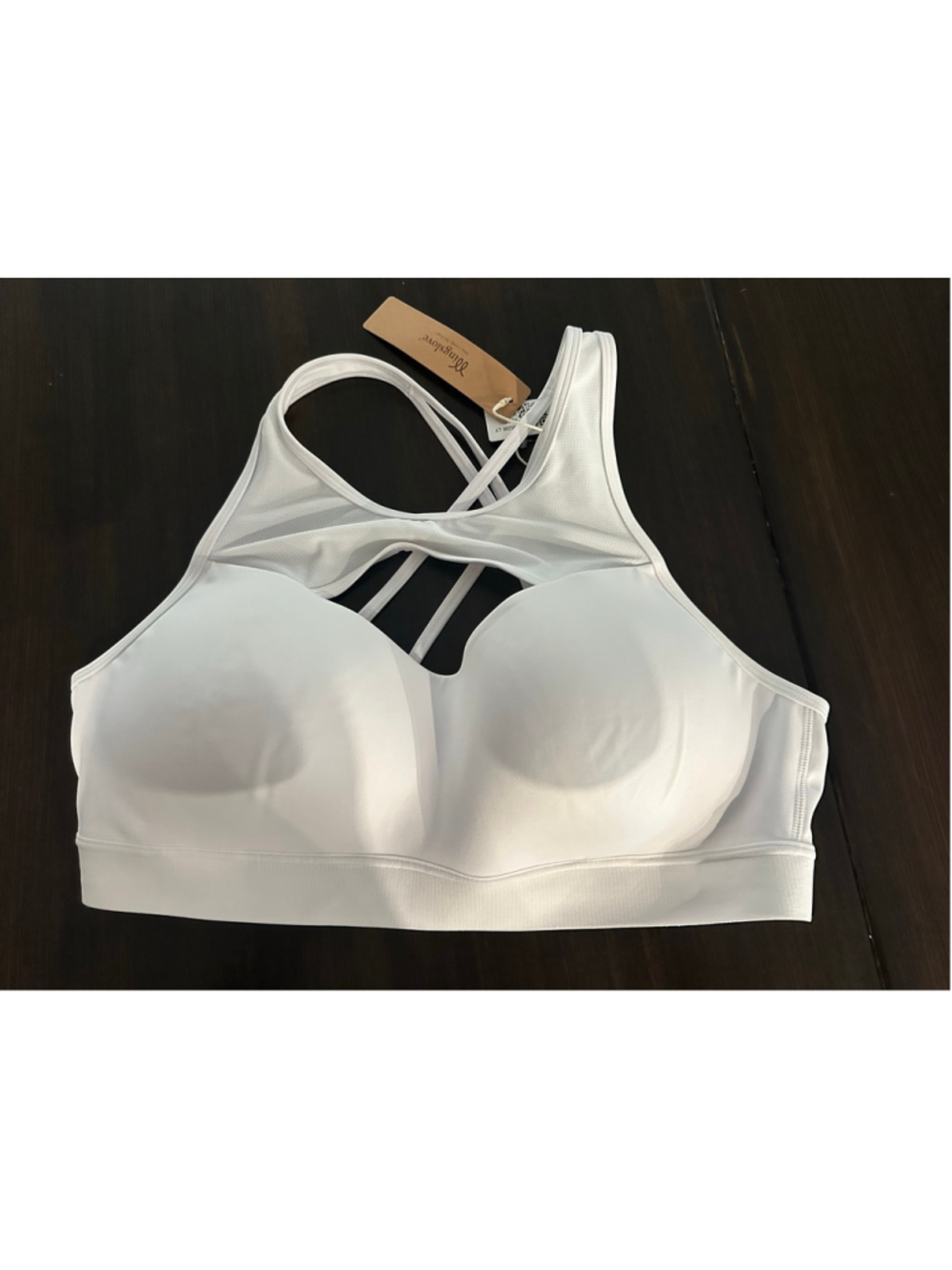 Women's Wingslove White Sports Bra 38DD